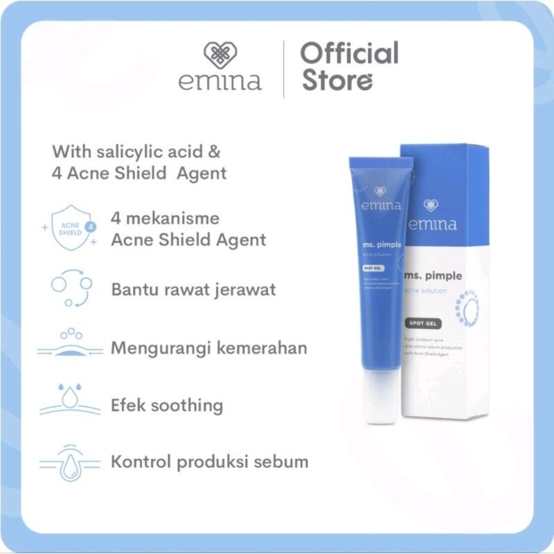 Jual Emina Ms Pimple Acne Acne Solution Ms.Pimple face wash / toner