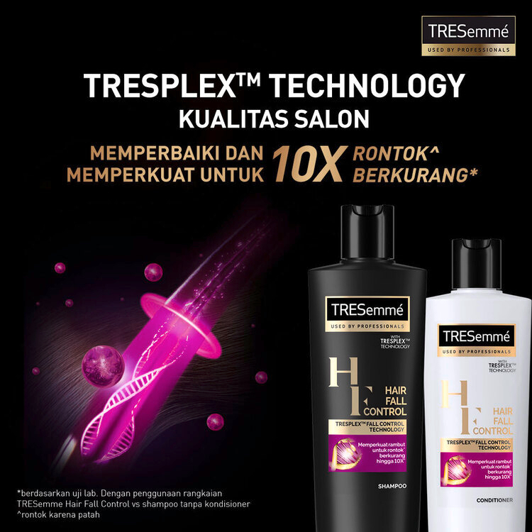 Jual TRESEMME Shampoo Perawatan Rambut Rontok Hair Fall Control Shampo ...
