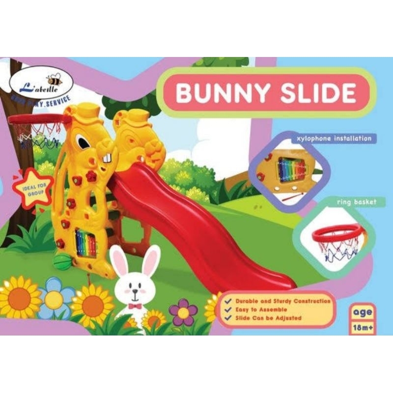Jual Perosotan Anak Slide Bunny Labeille | Shopee Indonesia