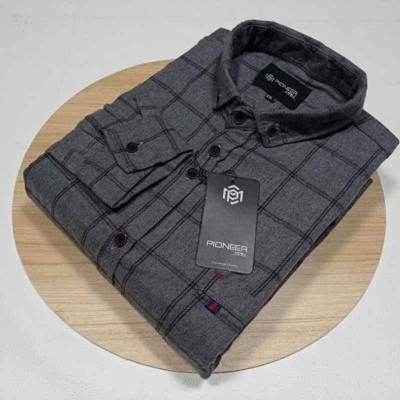 Jual BAJU LEBARAN SHIRT FLANNEL PRIA PREMIUM LENGAN PANJANG KEMEJA ...