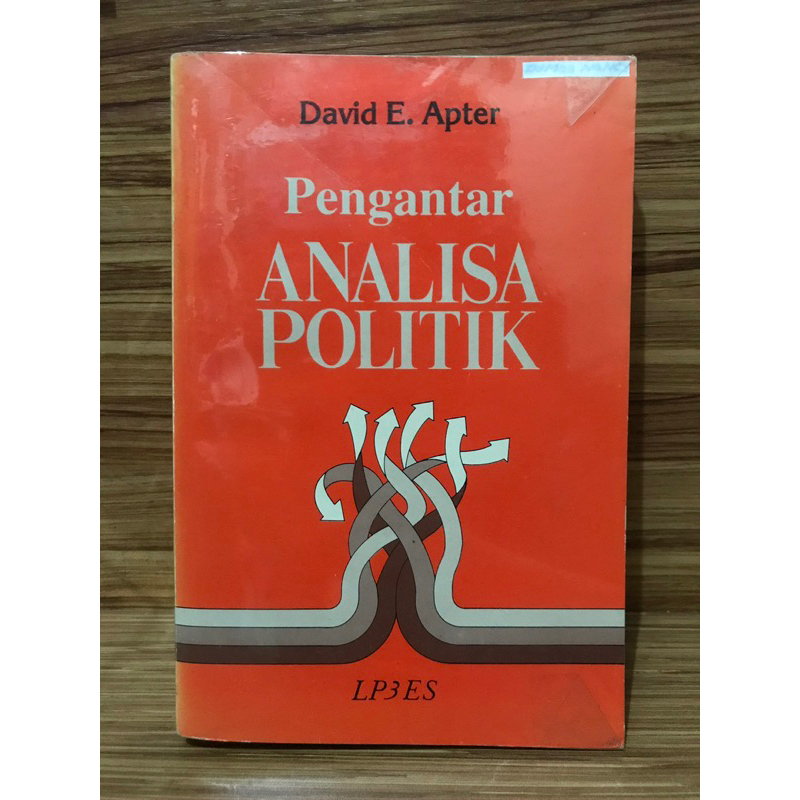 Jual BUKU KULIAH BUKU LAMA PENGANTAR ANALISA POLITIK DAVID APTER ...