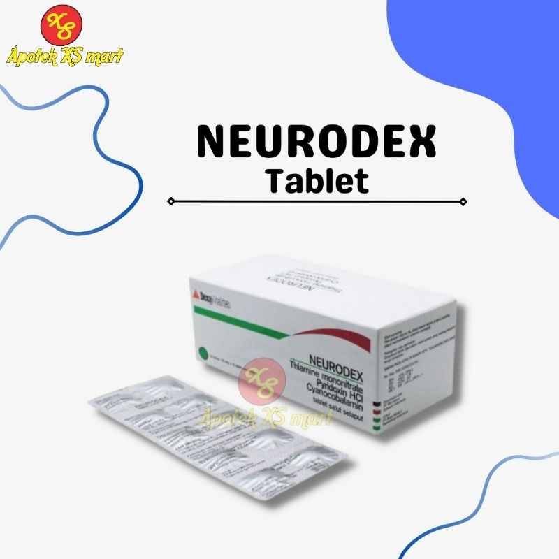 Jual NEURODEX - SUPLEMEN MEMENUHI KEBUTUHAN VITAMIN B1/B6/B12 | Shopee ...