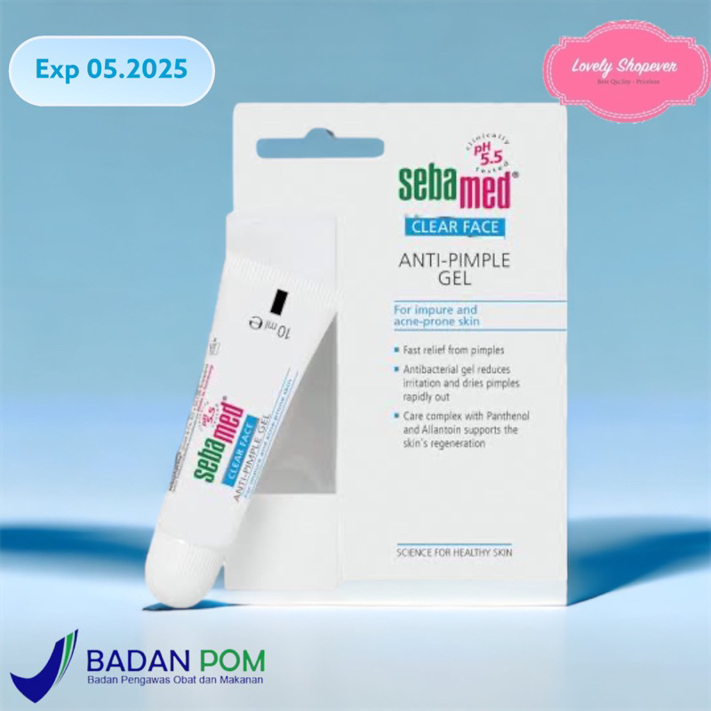 Jual SEBAMED CLEAR FACE ANTI PIMPLE GEL 10ML 10 ML Shopee Indonesia