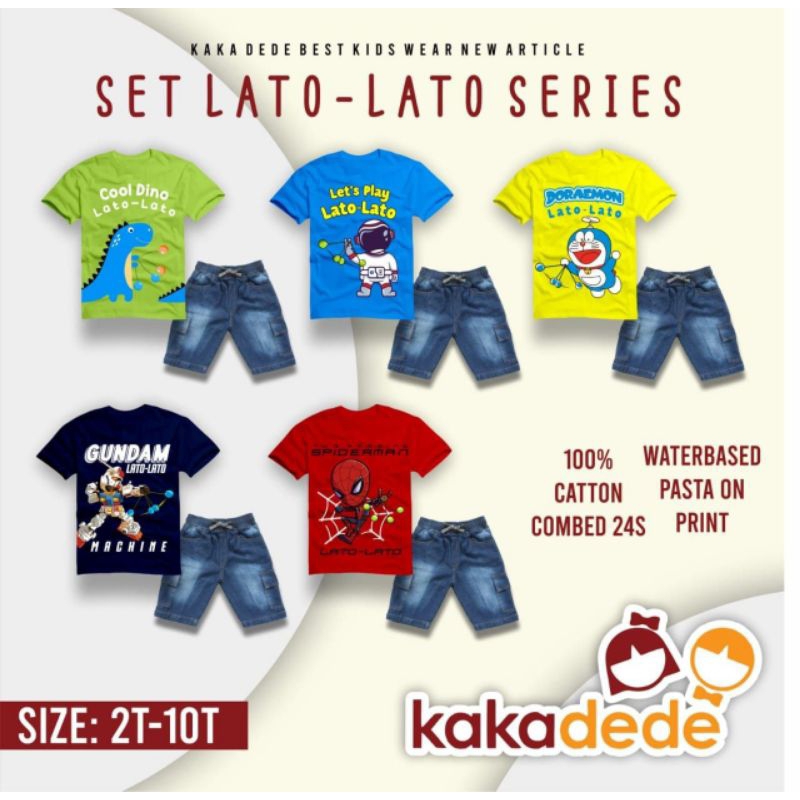 Jual Set Latto-latto Series by Kakadede 2-10 Tahun | Shopee Indonesia