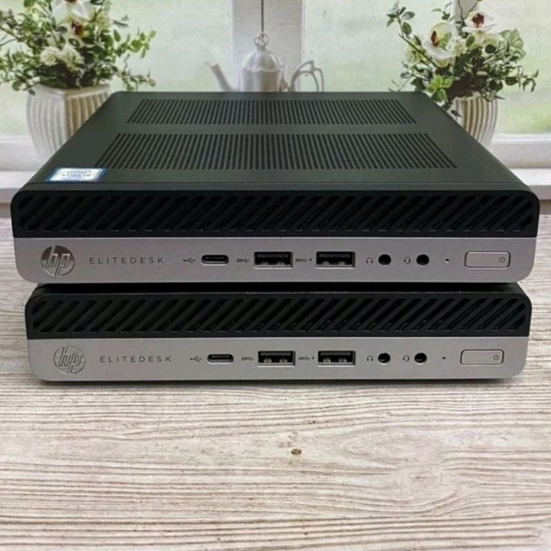 Jual PC MINI HP ELITEDESK 800 G5 GENERASI 9, KOSONGAN, LIKE NEW, ADA