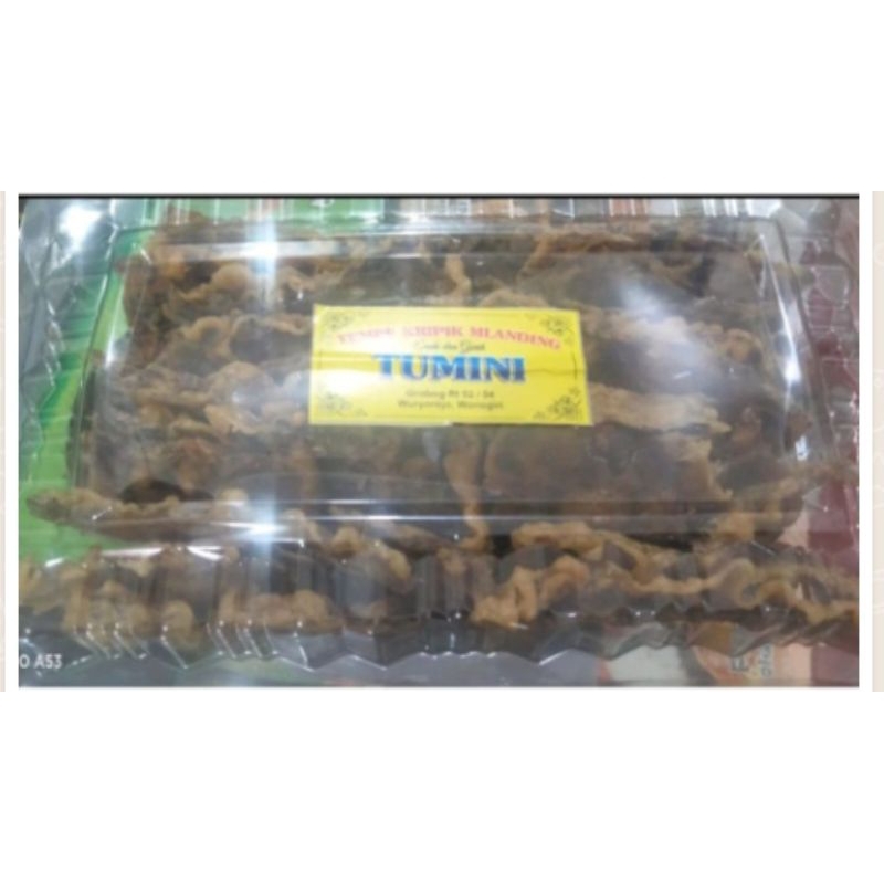 Jual keripik tempe Mlanding kemasan mika 250 gr | Shopee Indonesia