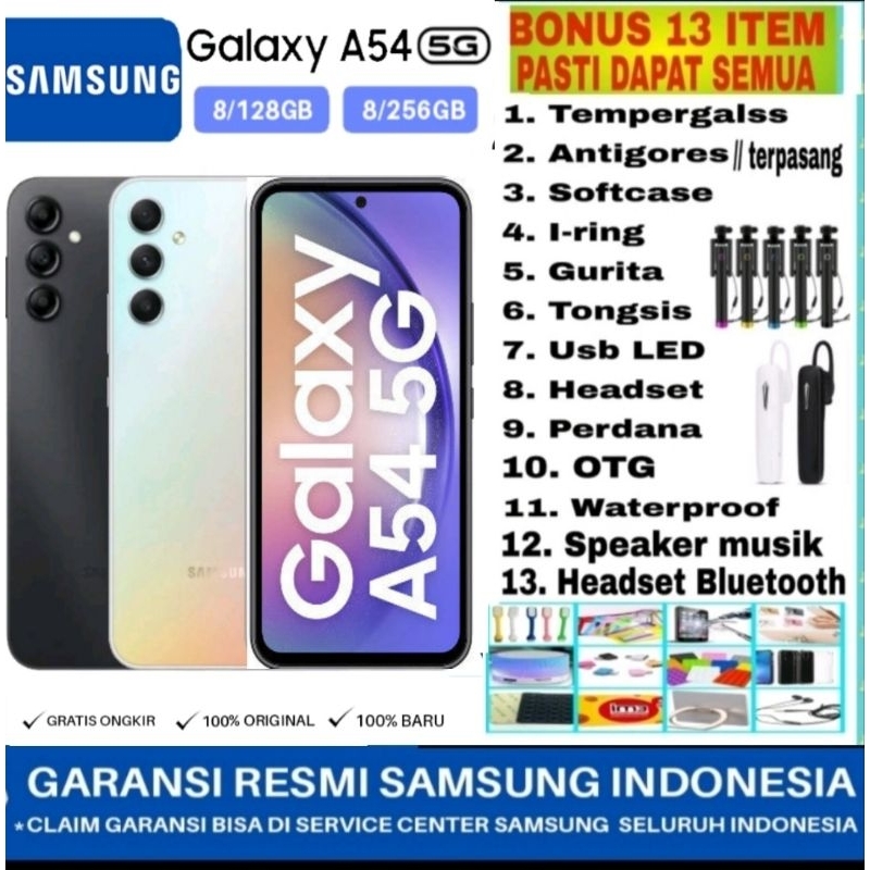 Jual SAMSUNG GALAXY A54 5G & A34 5G 8/256 GB RAM 8GB ROM 256 GARANSI ...