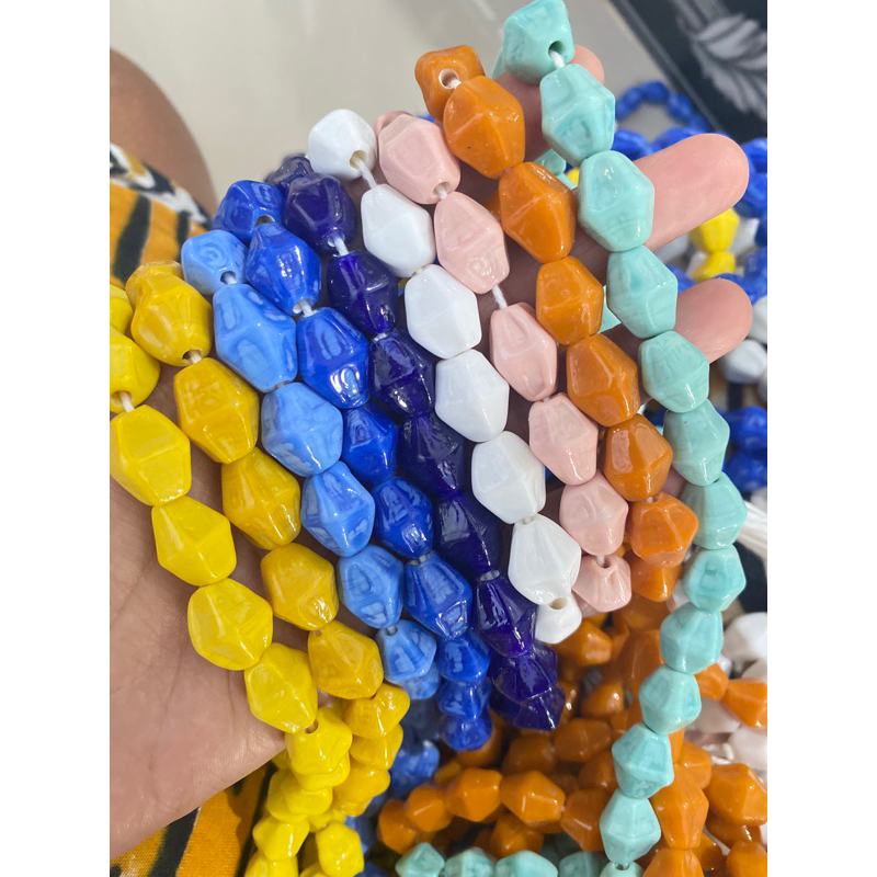 Jual Manik Kaca Limas Polos Kuning | Shopee Indonesia