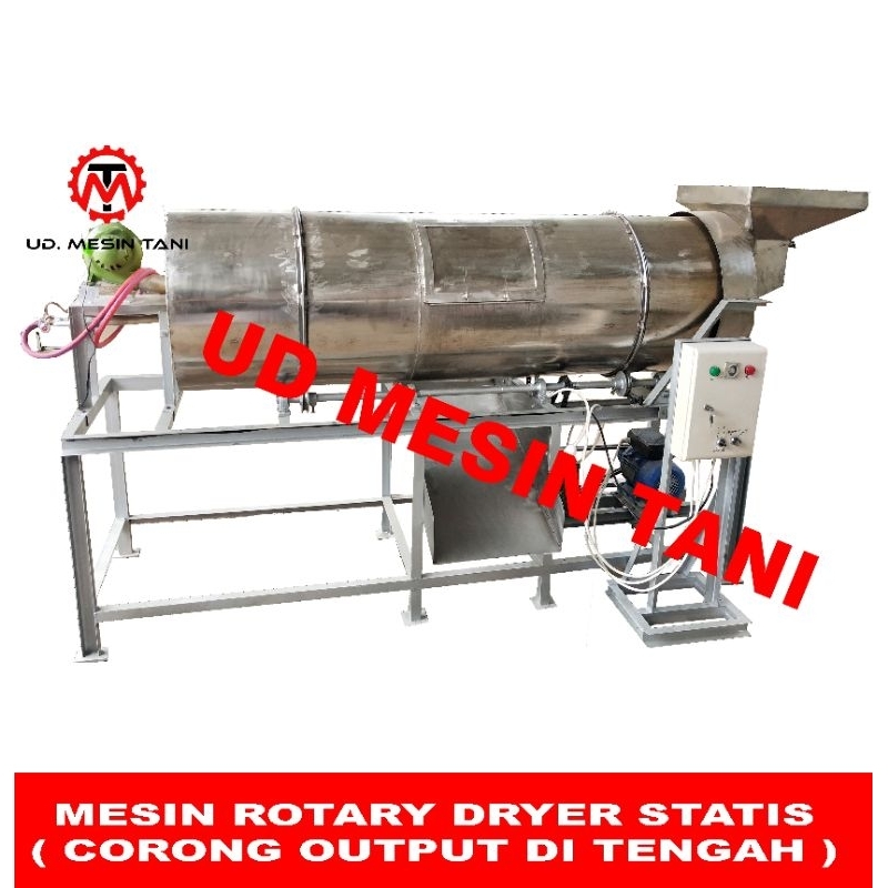 Jual MESIN PENGERING CEPAT KERING OTOMATIS MODEL ROTARY DRYER Shopee