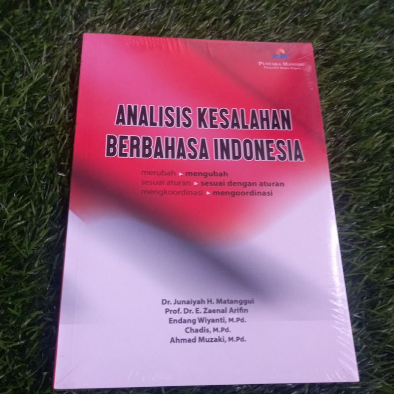 Jual BUKU ANALISIS KESALAHAN BERBAHASA INDONESIA | Shopee Indonesia