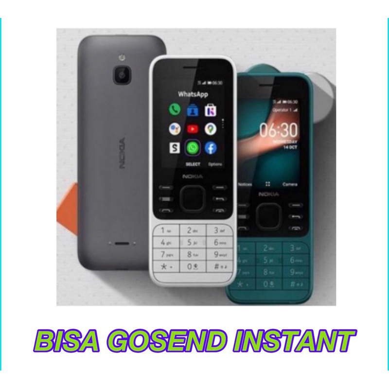Jual Nokia 6300 4G Dual Simcard New Whatsapp Wifi 4G Shopee Indonesia