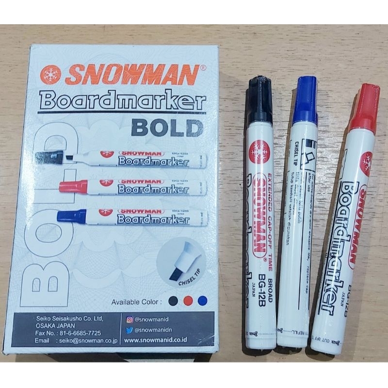 Jual Snowman Spidol White Board Bg B Untuk Kaligrafi Spidol