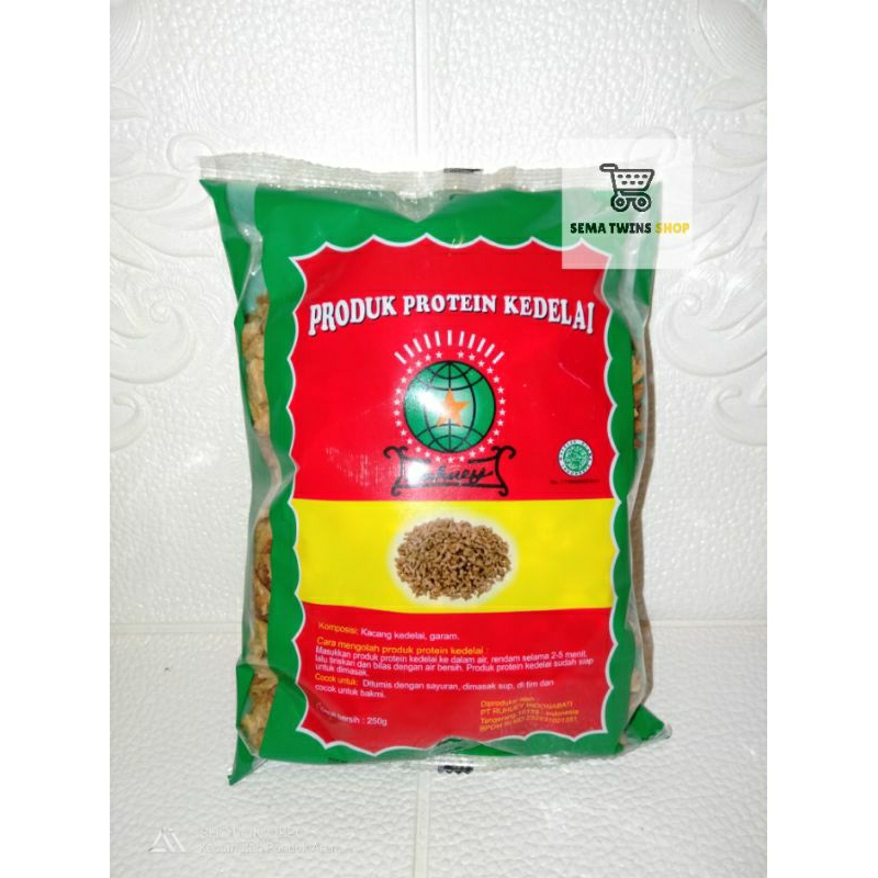 Jual PROTEINA Daging Nabati 250gr / Prodela Ruhuey Cap tiga bintang ...