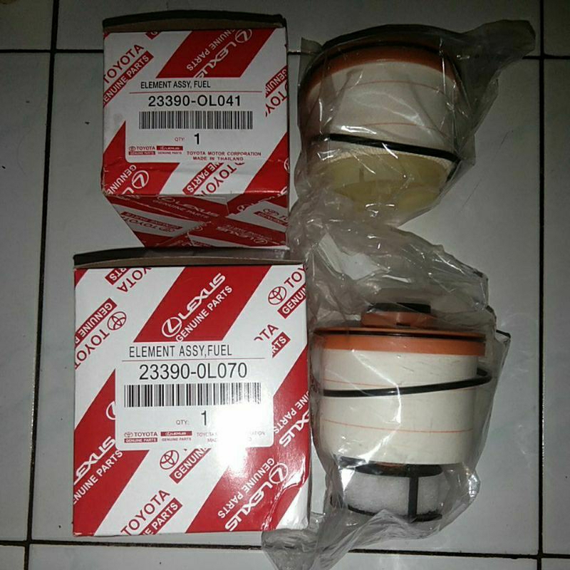 Jual Filter Solar Toyota Innova Fortuner Reborn Fortuner VRZ Diesel