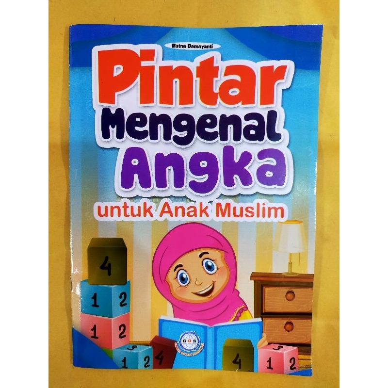 Jual Buku TK Dan Paud : Pintar Mengenal Angka Untuk Anak Muslim Full ...