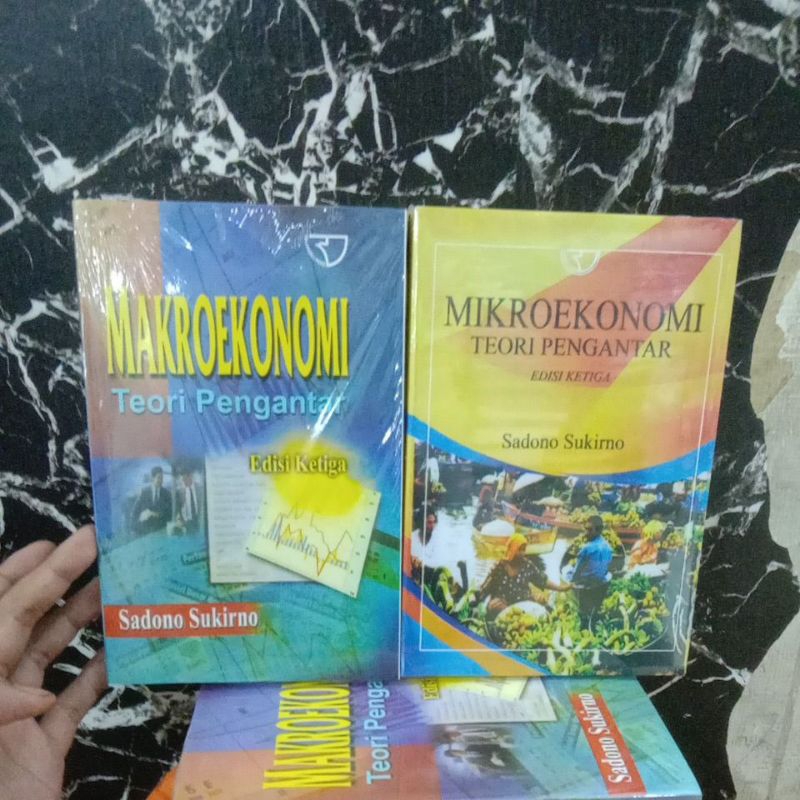 Jual Sepaket Buku Makroekonomi Mikroekonomi By Sadono Sukirno | Shopee ...