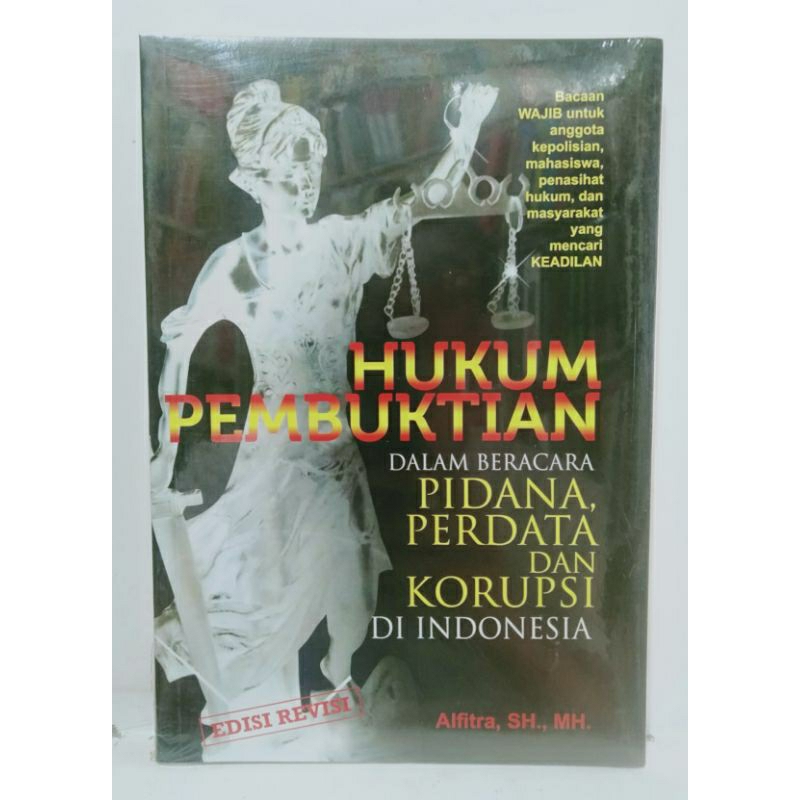 Jual BUKU HUKUM PEMBUKTIAN DALAM BERACARA Pidana Perdata Dan Korupsi Di ...