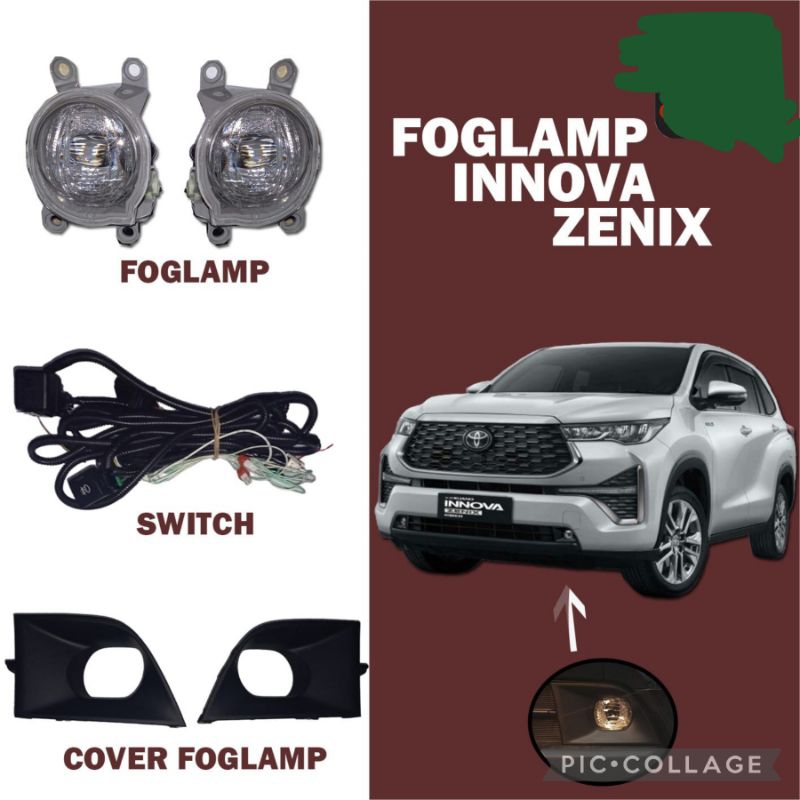 Jual Fog Lamp Set Innova Zenix Foglamp Innova Zenix Shopee Indonesia