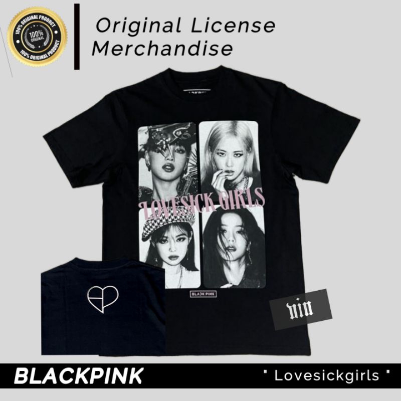 Blackpink Love Sick Blackpink Love Sick Girls T-shirt Kaos