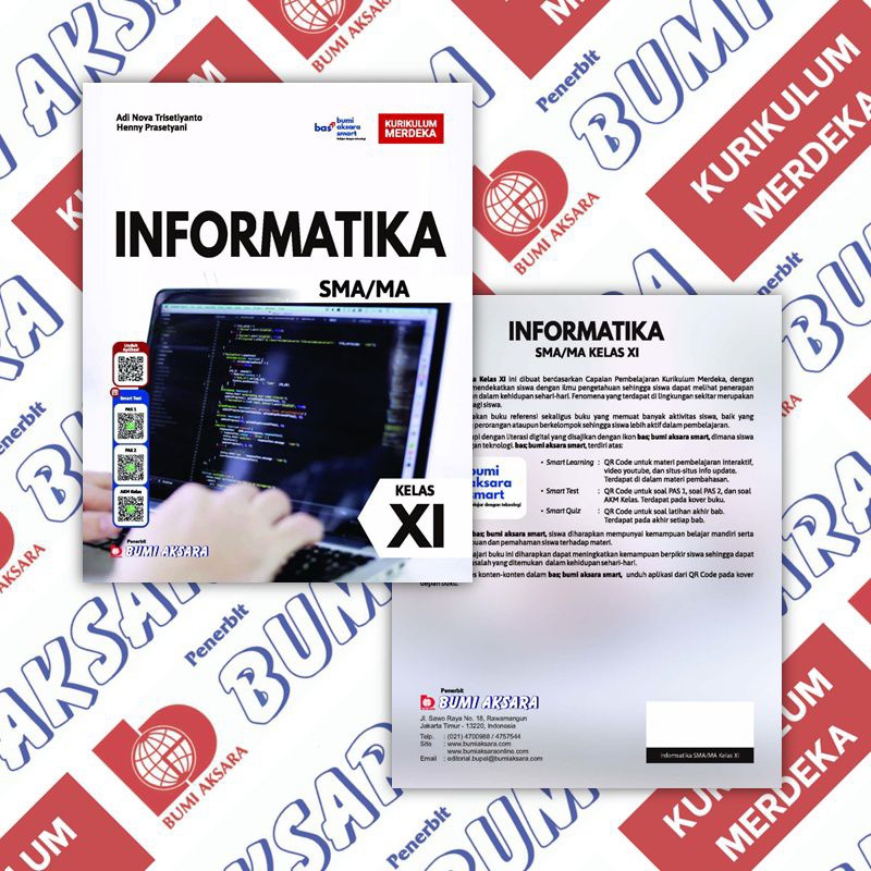 Jual Bumi Aksara Informatika Sma Ma Kelas 11 Xi Kurikulum Merdeka Shopee Indonesia 9501