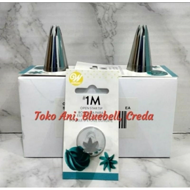 Jual Wilton Open Star Piping Tip 1M / Spuit Wilton no.1M ( 04182110