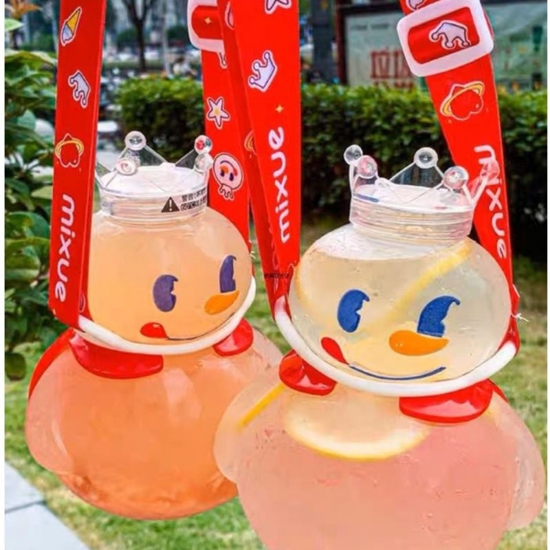Jual Botol Viral -Botol Mixue Snow King/Botol Minum Tali Mixue Terbaru ...