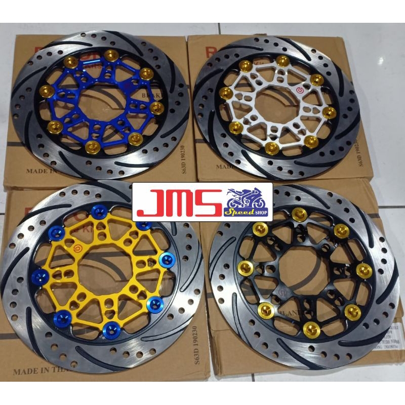 Jual Piringan Cakram Disc Brake Nisin Dan Rotor Ukuran Mio Beat Vario Scoopy Genio