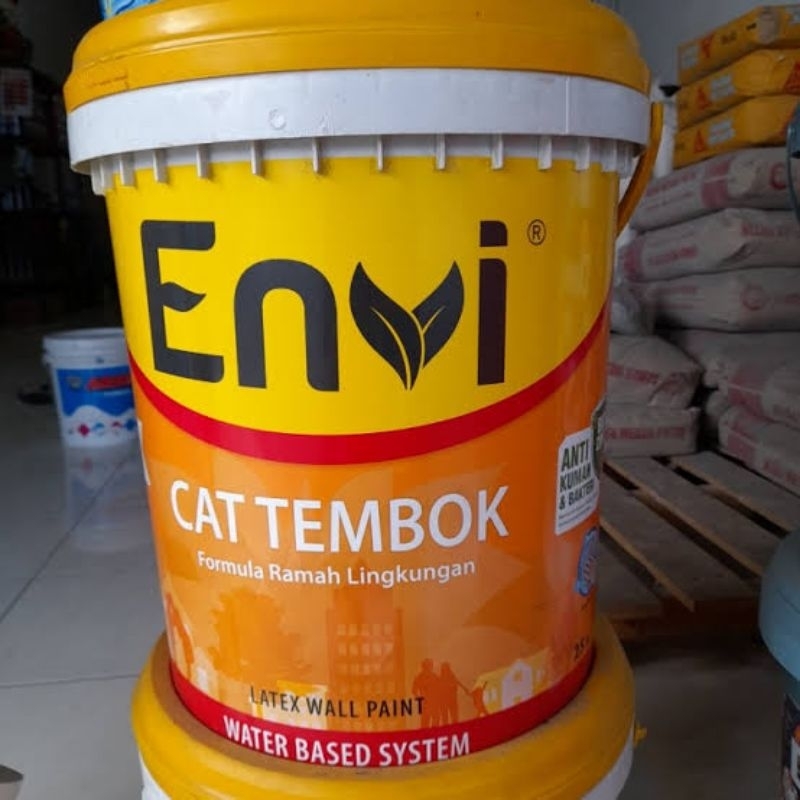 Jual Cat Tembo Envi Kemasan Pail 25kg Shopee Indonesia 6837