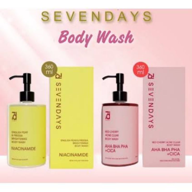 Jual Seven Days Body Wash 360ml | Shopee Indonesia
