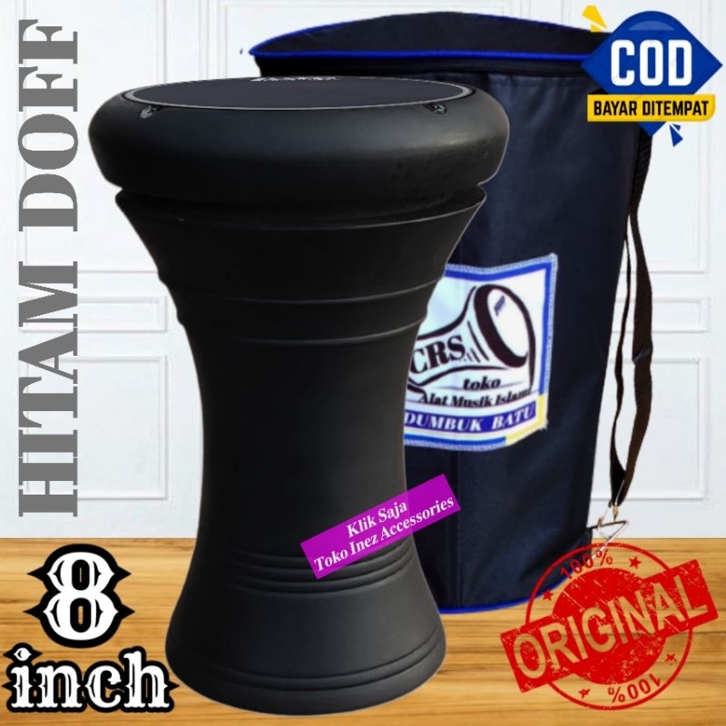 Jual Darbuka Kayu Dumbuk 8 inch Hitam Dof Power Beat Hitam | Shopee ...