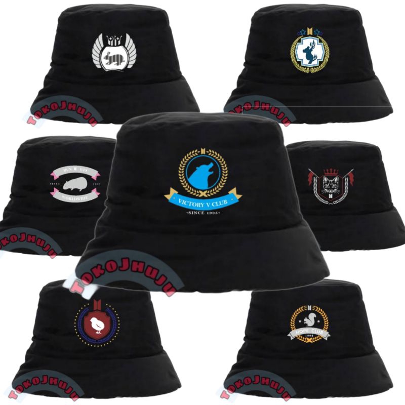 Jual Topi Bucket Run Bts 2023 Logo Animal | Shopee Indonesia