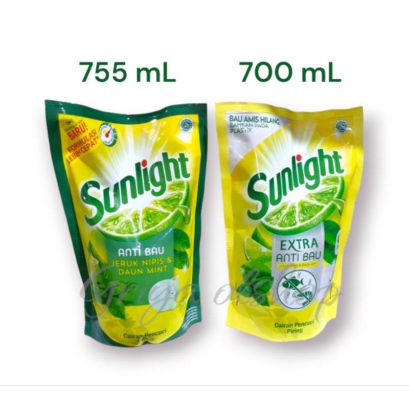 Jual SUNLIGHT EXTRA ANTI BAU 750 ML | Shopee Indonesia