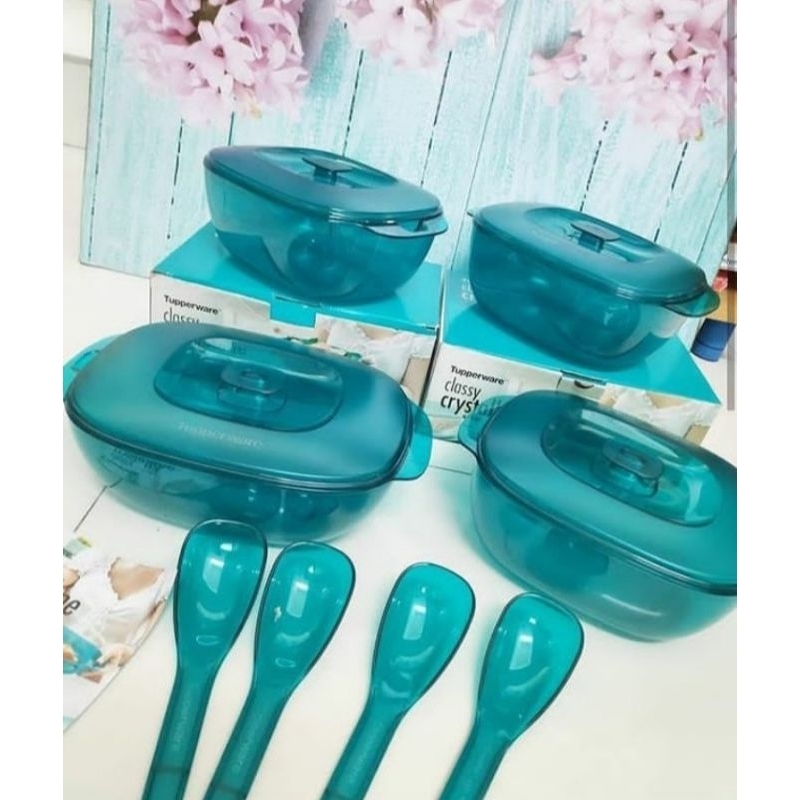 Jual tupperware crystalline set | Shopee Indonesia
