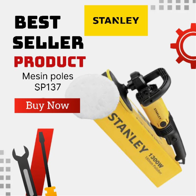 Jual Polisher Stanley SP137 / Mesin Poles Mobil Stanley SP137 | Shopee ...