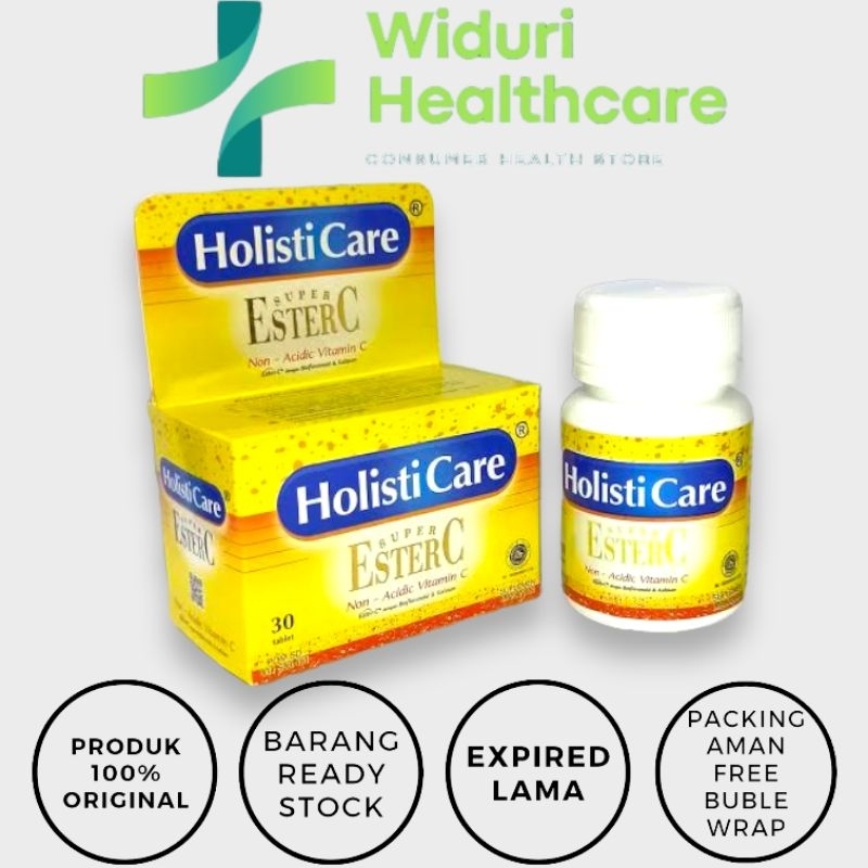 Jual Ester c botol 30 tablet holisticare Shopee Indonesia