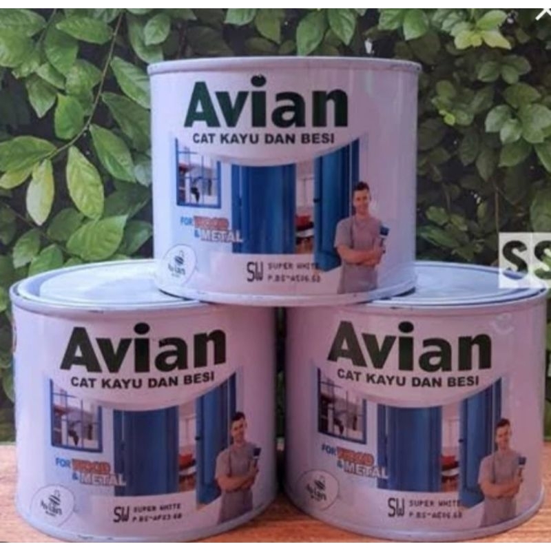 Jual Cat Kayu Dan Besi Avian 12 Kg450ml Shopee Indonesia 2947