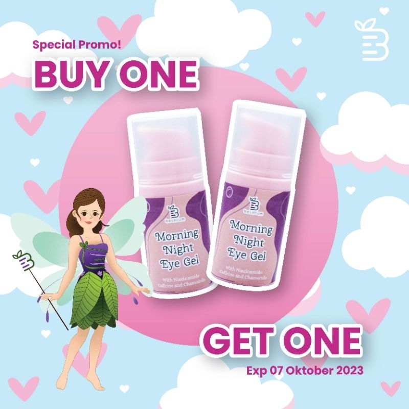 Jual BESERUM Morning Night Eye Gel / Eye Serum Untuk Kantung Mata, Mata