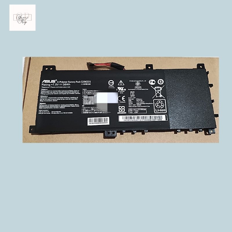 Jual Baterai Laptop Asus C21N1335 VivoBook S451 S451LA S451LB S451LN ...