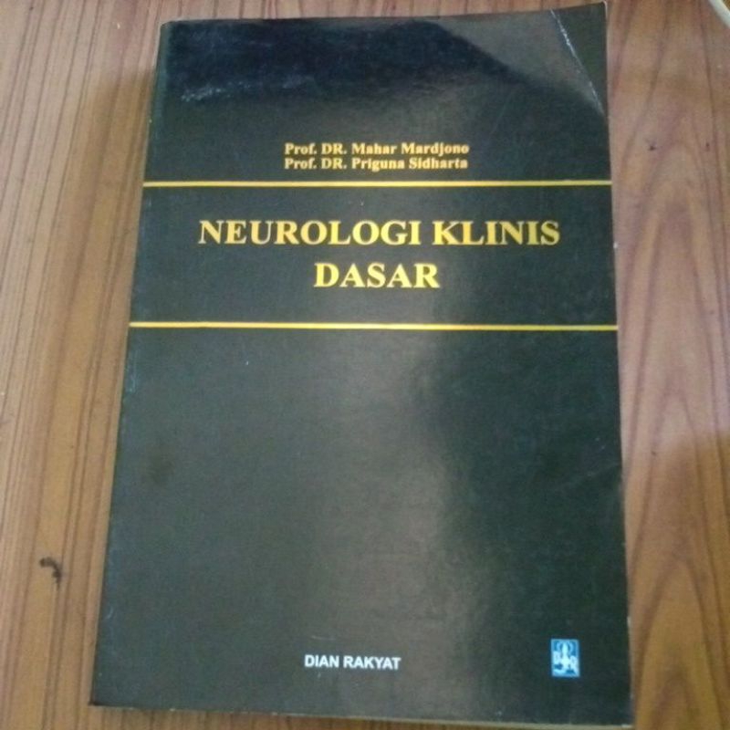 Jual Neurologi Klinis Dasar By Mahar Mardjono | Shopee Indonesia