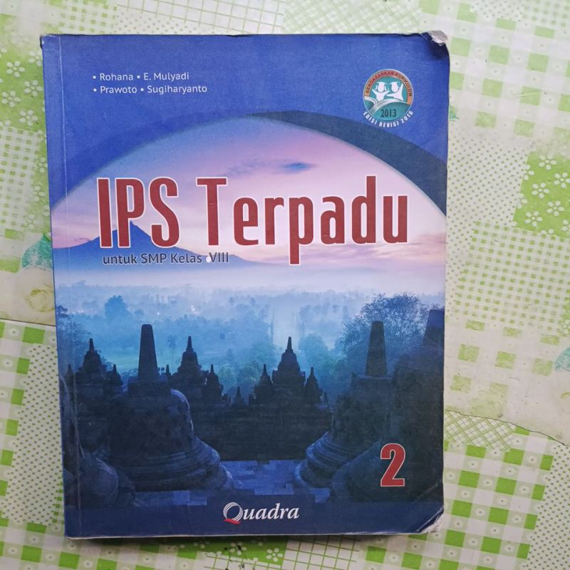 Jual BUKU ORIGINAL BEKAS IPS TERPADU KELAS 2 VIII SMP KURIKULUM 2013 ...