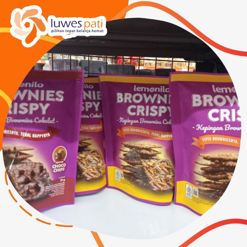 Jual Lemonilo Brownies Crispy 35Gr | Shopee Indonesia