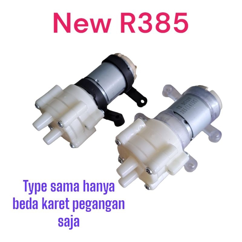 Jual Pompa mini aquarium DC 12V R385 foodgrade | Shopee Indonesia