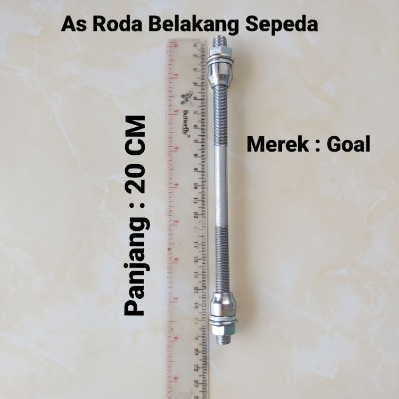 Jual Baut As Roda Belakang As Belakang Sepeda Rear Hub Spindle