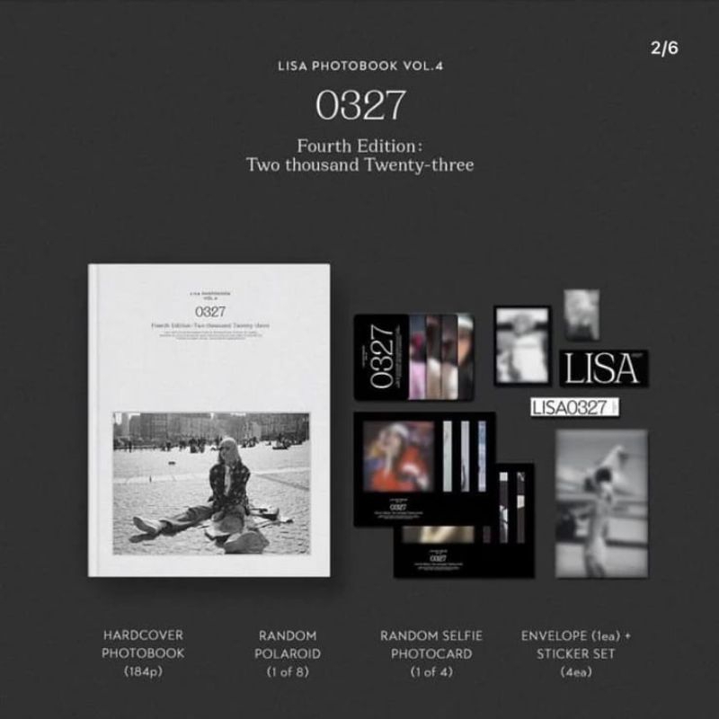 Jual LISA PHOTOBOOK VOL 04 - 0327 | Shopee Indonesia