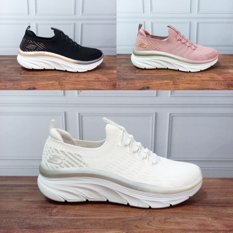 Jual Skechers Dlux Walkersepatu Wanitasepatu Skechersslip On Wanita