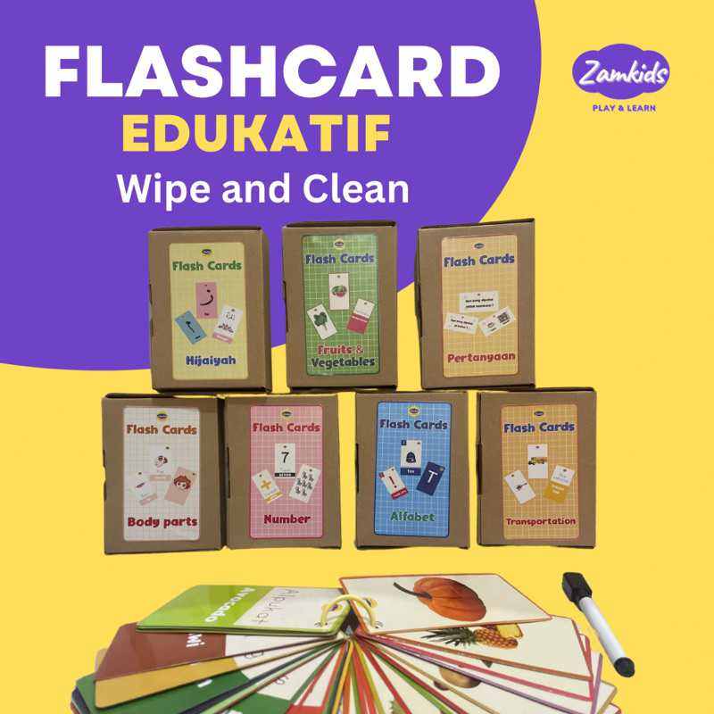 Jual MAINAN EDUKASI FLASHCARD FLASH CARD KARTU BELAJAR ANAK BALITA ...