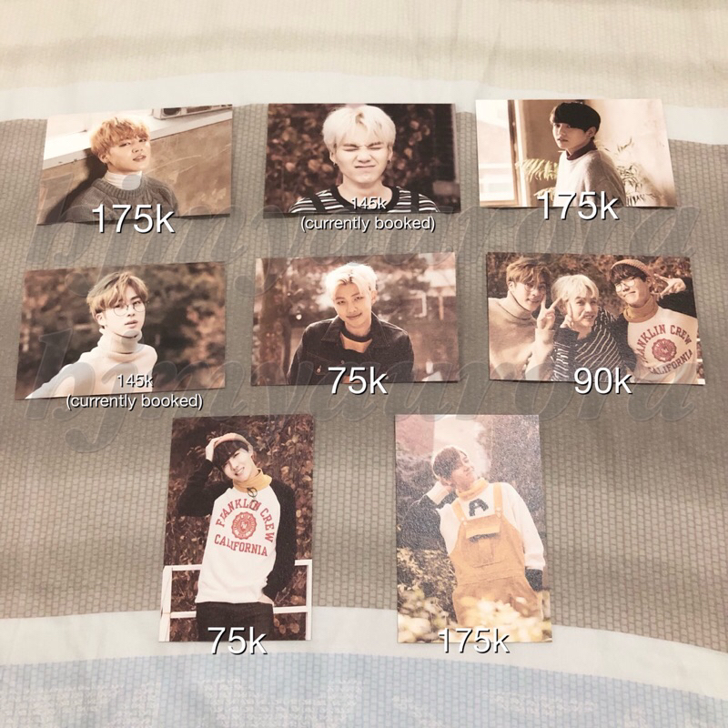 BTS 2期 2nd Muster 22920 公式 ミニポスターセット 全員 Jual BTS 2nd