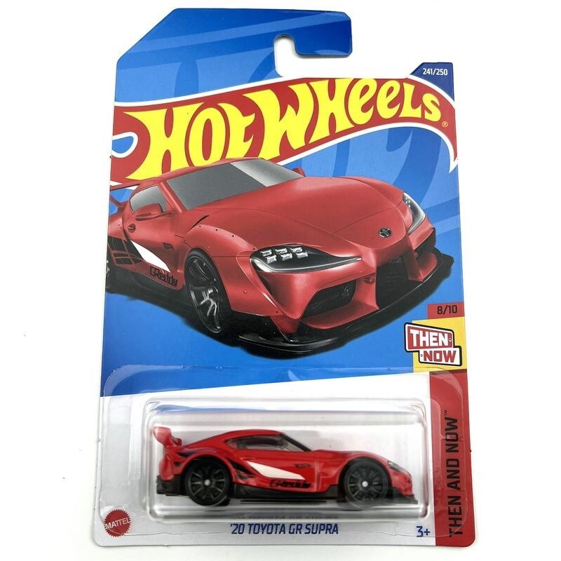 Jual Hot Wheels 20 Toyota Gr Supra Greddy Merah Hw Then And Now [red