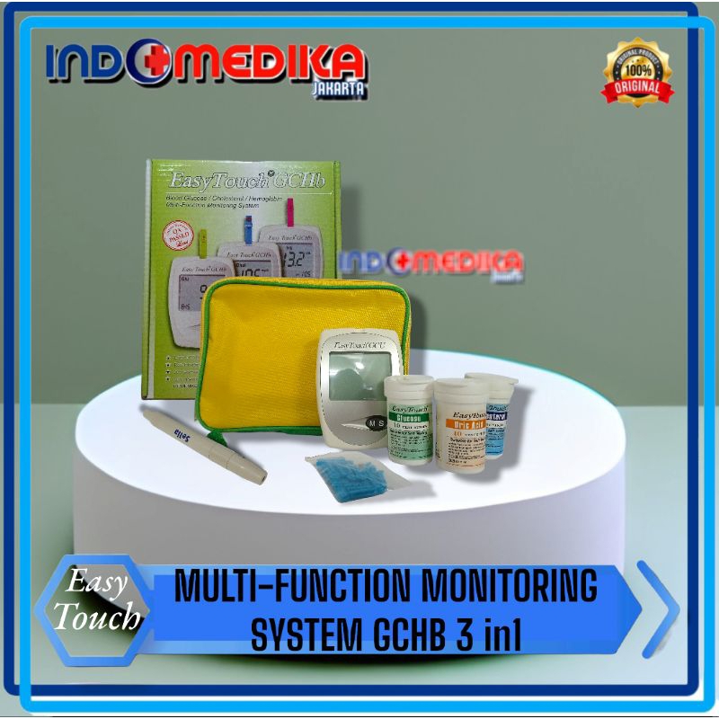 Jual Easy Touch GCHB 3in1 / EasyTouch GCHB / Alat cek Hemoglobin - Cek ...