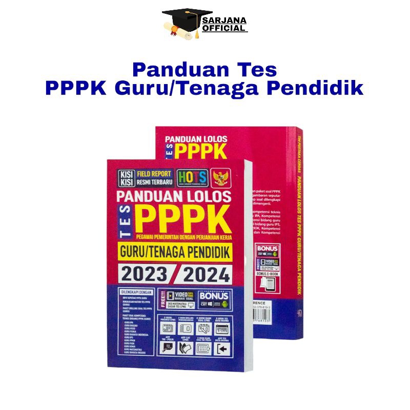 Jual Buku PPPK 2023-2024 | Buku Panduan Lolos Tes PPPK Untuk Guru ...